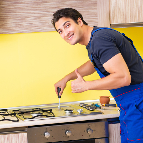 can you provide references from satisfied stove repair customers in Dallas Center Iowa